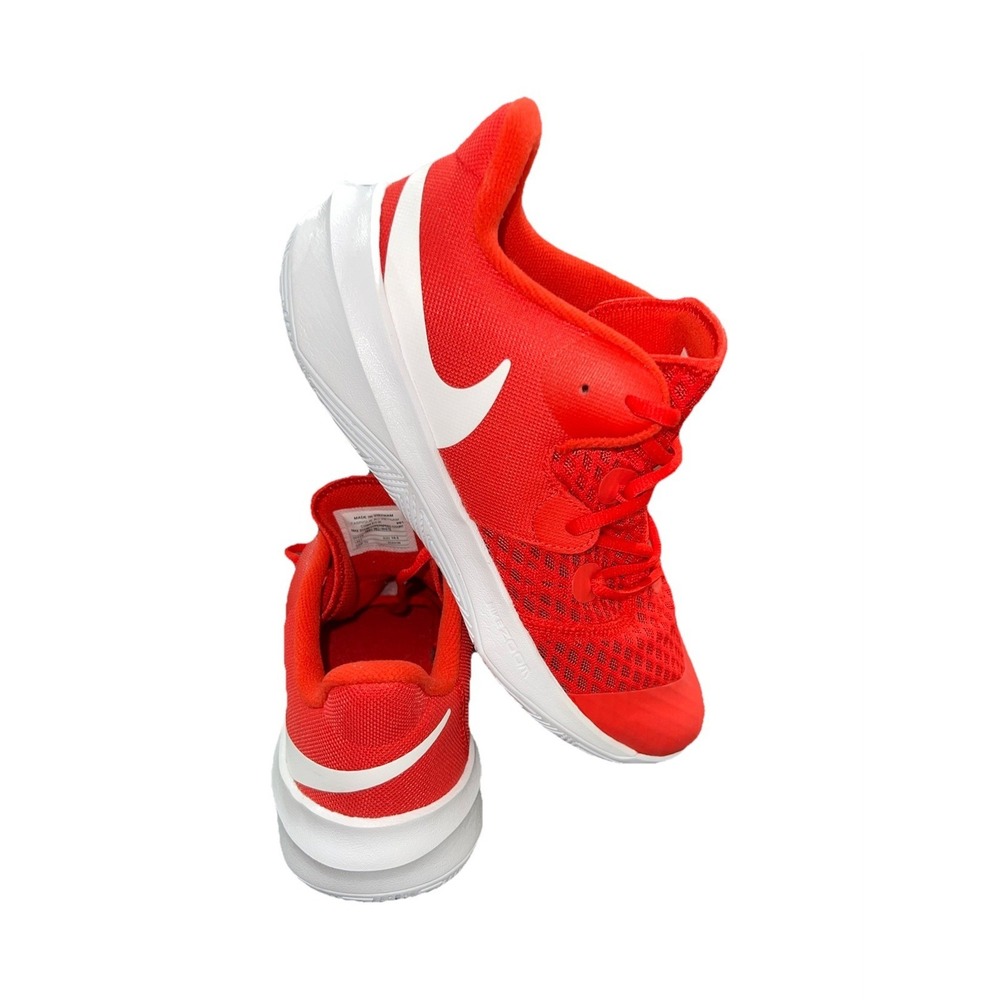 30N 1 /Nike Zoom Hyperspeed Court Univ Red White Mesh CI2964-610 Men's Sneakers